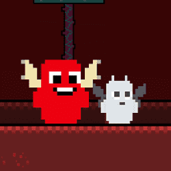 Happy Devil And Unhappy Angel